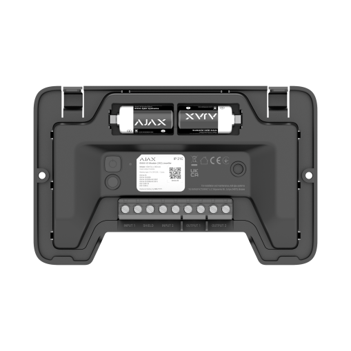 Ajax EN54 I/O Module (2X2) schwarz – schwarz