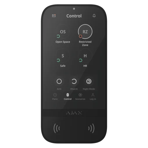 Ajax Superior KeyPad Outdoor Fibra black EU